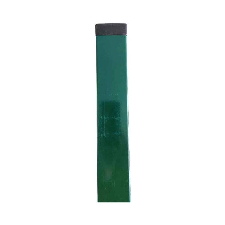 Stĺpik hranatý 60 x 60 mm, výška 2600 mm, zelený