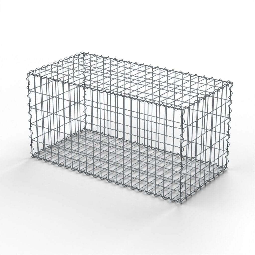 Gabiónový kôš 1,0 x 0,5 x 0,5 m, oko 50 x 100 mm, vertikálny