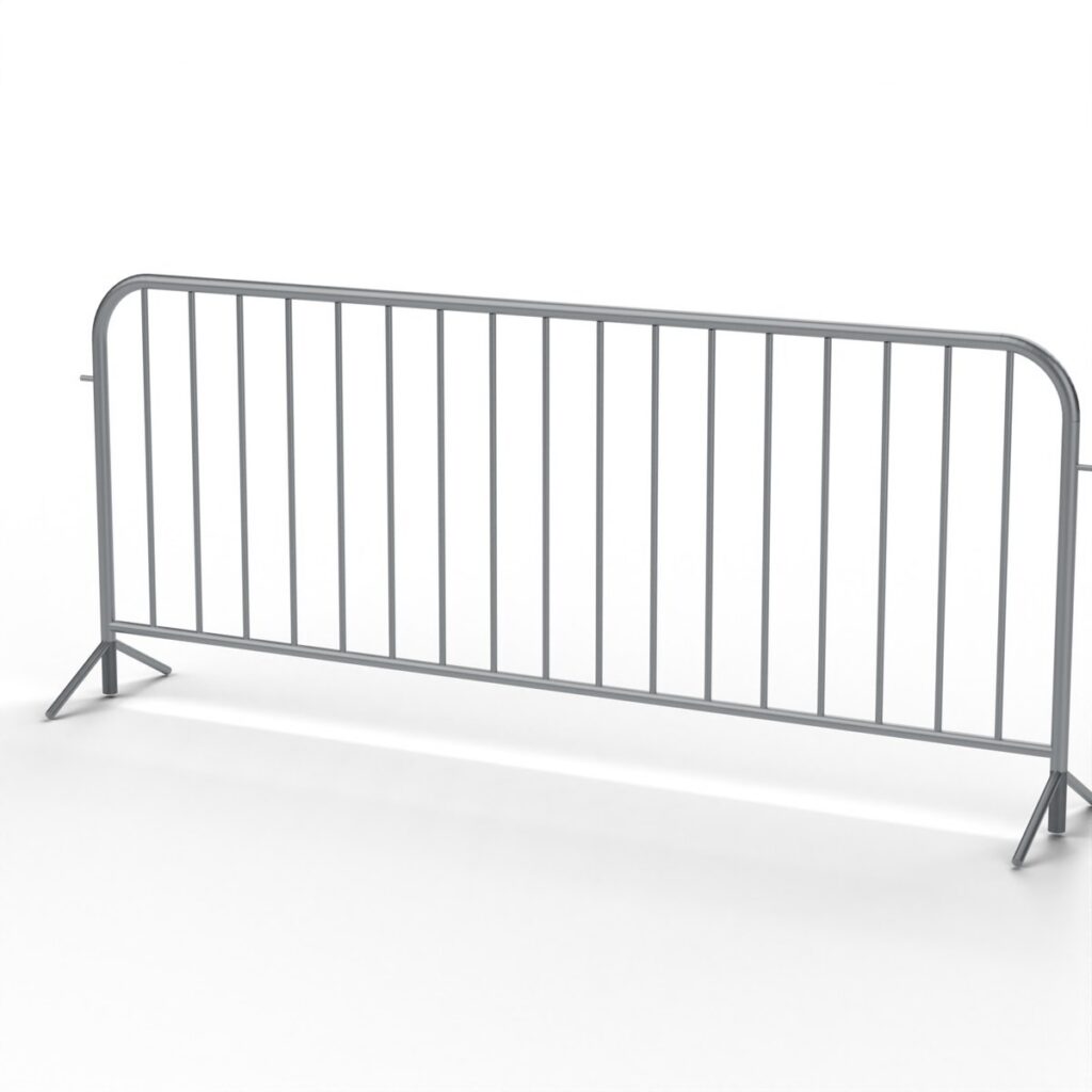 Mobilné oplotenie – mobilná bariéra 2600 x 1100 mm, pozinkovaná