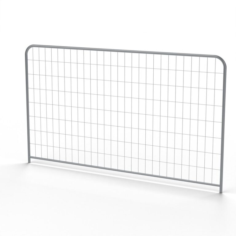 Mobilné oplotenie – mobilný diel 3434 x 2000 mm, bez výstuže, pozinkovaný