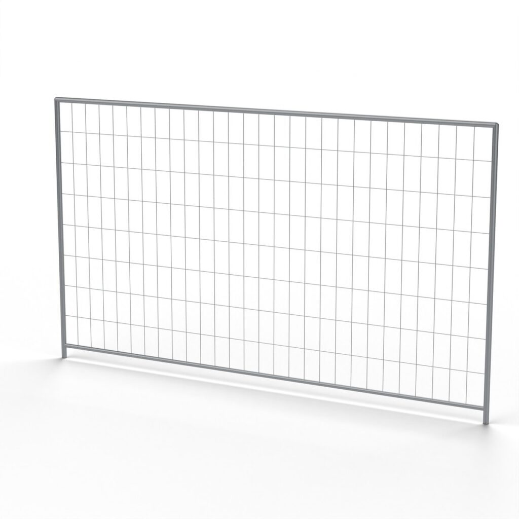 Mobilné oplotenie – mobilný diel EKO 3434 x 2000 mm, pozinkovaný