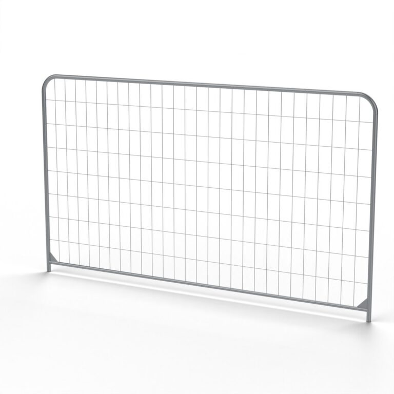 Mobilné oplotenie – mobilný diel ŠTANDARD 3434 x 2000 mm, pozinkovaný