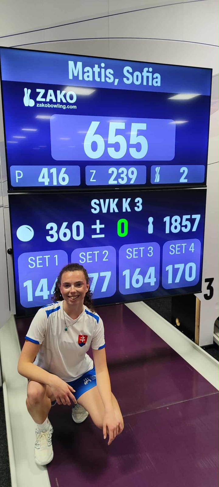 Sofia Matis – kolkárka a reprezentantka Slovenska